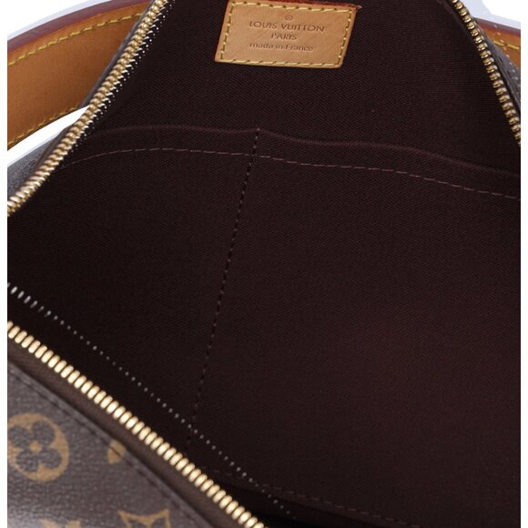 Louis Vuitton Berri PM Monogram Shoulder Bag Hobo M41623 Brown - Picture 12 of 12